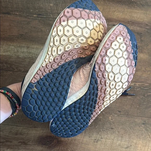 New Balance Women's Pink & Navy Athletic Shoes - Picture 3 of 3